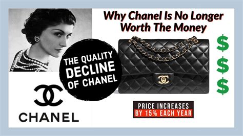 chanel quality decline